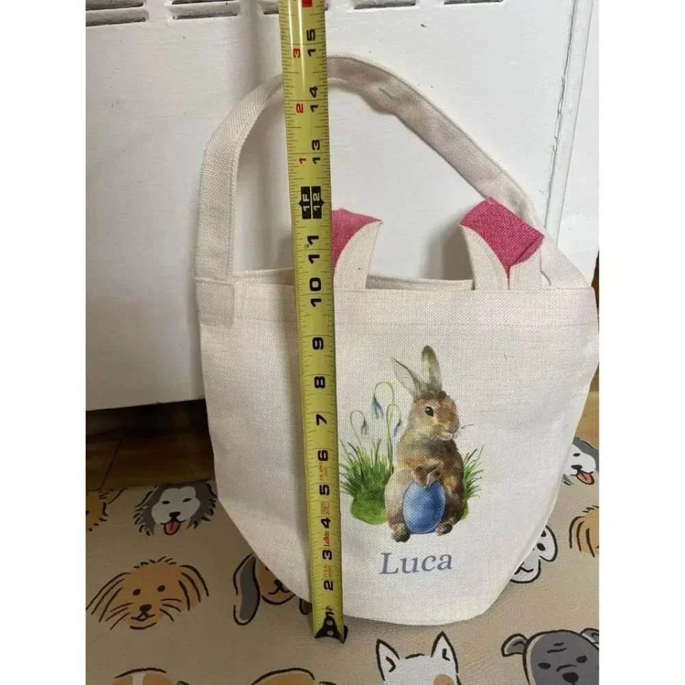 Luca Child’s Easter Cloth Basket Bag - Picture 5 of 8